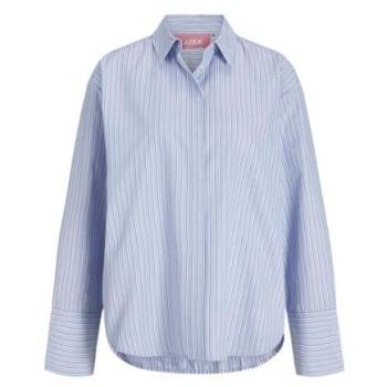 Camicia manica lunga righe celeste JJXX