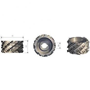 FresaCuadrada 125/150 D125 Z4+4 ZTOT40