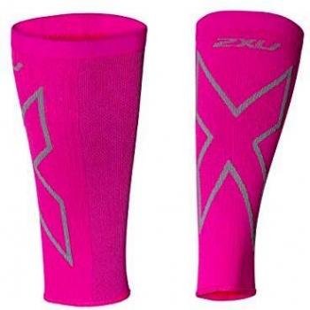X Compression Calf Sleeves, Size S, 2XU, Magenta/Light Grey