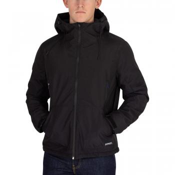 Superdry Elite Windcheater Giacca Padded, Nero, Taglia L