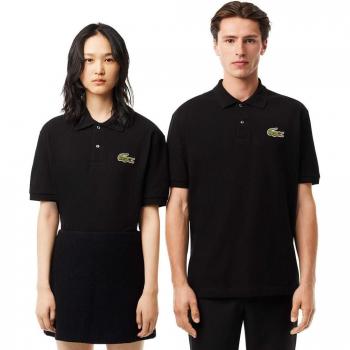 Lacoste Polo L.12.12 Nero – Stemma e Comfort Uomo/Donna