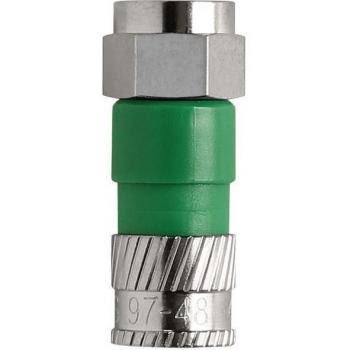 Axing F-Compression-Stecker 4,9mm Dielektrikum