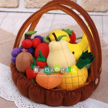 Felt Handwork Fruit Basket DIY Kit