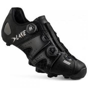 Lake MX241 Fahrradschuhe Schwarz und Silber