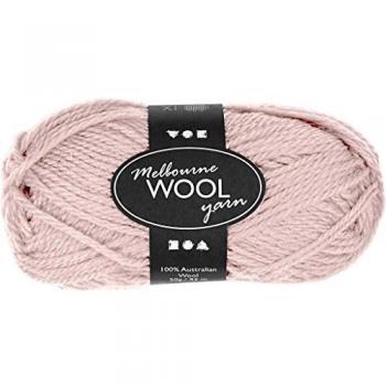 Laine australienne Creotime 50 g – Rose Pastel (Pelote)