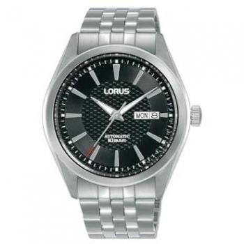 Reloj Lorus Hombre Cronógrafo Clásico Negro Acero Inoxidable 10 ATM