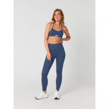 Björn Borg Seamless Ribbed Tights Blue, Size S