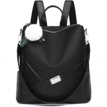 Morral escolar resistente al agua, Oxford, gran capacidad para mujer