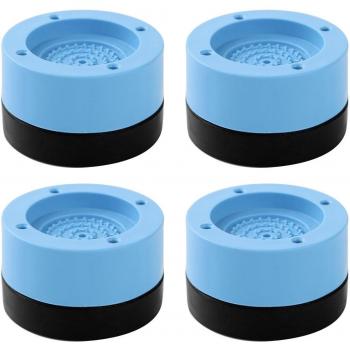 4Pcs Anti-Vibration Stackable Rubber Feet for Home Use