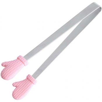 Silicone-Handled Kitchen Tongs for Snacks