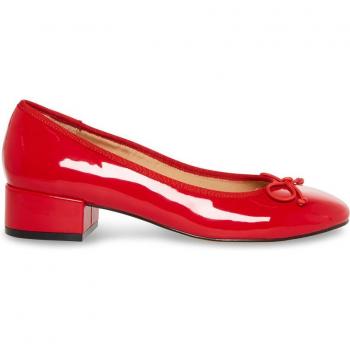 Ballerine da donna Steve Madden Cherish in vernice rossa, taglia EU 41