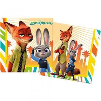 Disney Zootopia Fest‑Servietten (20 Stück)