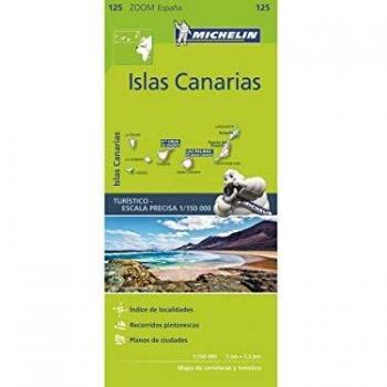 Mapa zoom islas canarias.