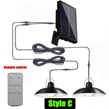 10000mAH Solar Powered LED Chandelier with Motion Detection