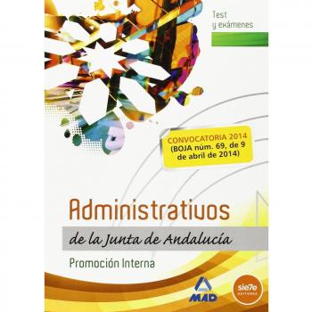 Administrativos de la junta de andalucia. Promocion interna. Test y examenes..