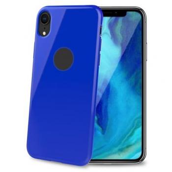 Custodia Celly Gelskin per smartphone 15,5 cm (6.1) Blu