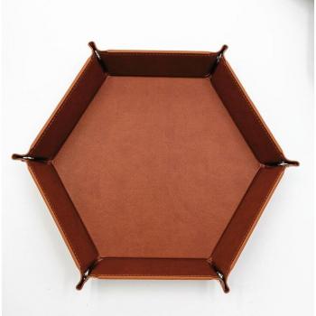 Caisse de stockage maison pour dés de bureau