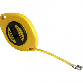 Stanley Magnetic Closed Case Steel Tape Measure 100ft / 30m for Imperial and Metric Units