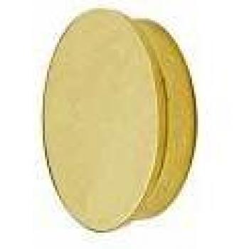 Embout Plat en Laiton Poli – Cuivrinox