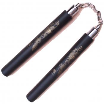 Foam Dragon Gold Nunchaku – Chain Version