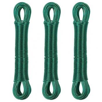 Filo Stendibiancheria Acciaio e PVC
