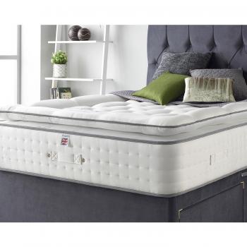 Caine Upholstered Storage Ottoman – Small Double, White (Eire Linen)