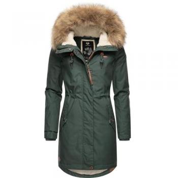 Giacca Invernale Ragwear Tawny (Marrone e Verde Scuro)