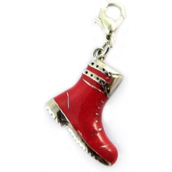 Rote Strickboots „Lily Pop“