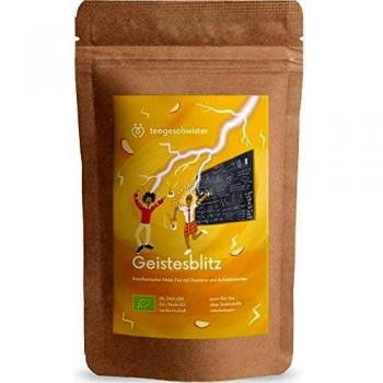 Geistesblitz: PowerPulse Bio‑Energie‑Tee – Kaffee­frei, koffeinhaltig, Mate & Guarana