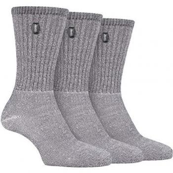 Jeep Men's Stone Comfort Hiking Socks – Pack of 3, UK 6‑11