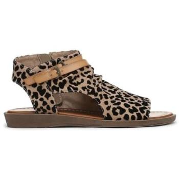 Light Sand Denver Low‑Heel Strappy Sandals