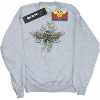 Felpa con logo farfalla Wonder Woman per ragazze