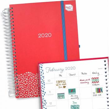 A5 Family Calendar 2020