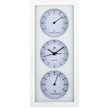 LoWell, Stilvolle Quarzuhr, Rechteckig, Weiß