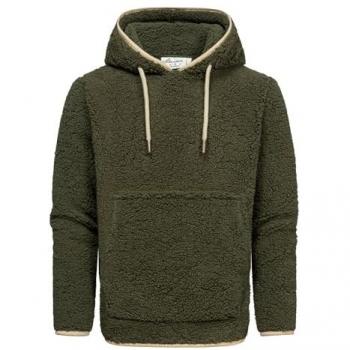 Amaci&Sons Sunnyvale Teddy-Hood – Herren, Kuschel-Qualität