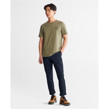 Chino Extensible Timberland Homme Bleu Foncé Taille 32
