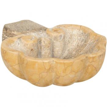 Marmo Giallo Biscotti Acquasantiera