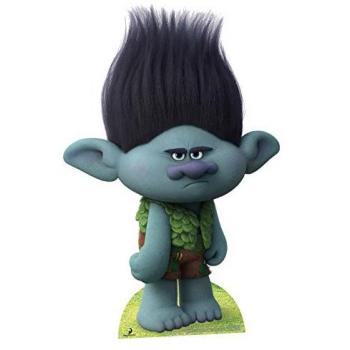 Sterne-Ausstechen Trolls Baum-Pappfigur 79 cm Farbenfroh Unisex