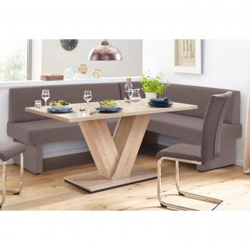 Home affaire Eckbank Cappuccino 162x89x222 cm
