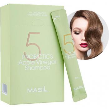 Portable Masil Probiotics Apple Cider Vinegar Shampoo (20 x 0.3 floz)