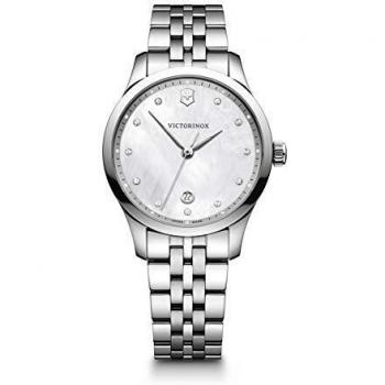 Victorinox Damen Alliance Small – Analogquarz Uhr aus Edelstahl, Schweizer Herkunft, 241830