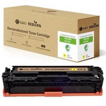 G&G Gelb Toner ersetzt HP und Canon 125A, 128A, 131X, 716Y, 731Y