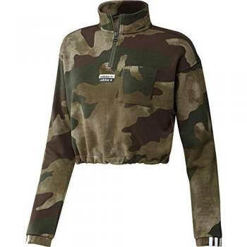 Frauensweatshirt Adidas EC0763 mit Reißverschluss