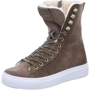 Bottes en cuir sombre & marron Blackstone