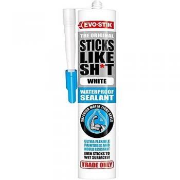Evo-Stik Sticks Like Sh*t Sealant, White