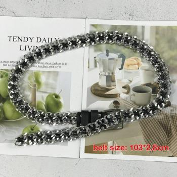 Cinturón de cadena de oro para mujer