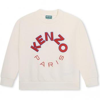 Sweat-shirt Kenzo Kids 8A Unisexe en Coton Beige