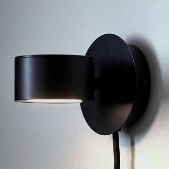Nordlux Clyde Wandleuchte LED, schwarz