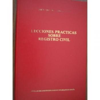 LECCIONES PRACTICAS SOBRE REGISTRO CIVIL