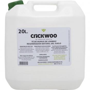 Lixiviado de Humus Crickwoo 20 L – Suelo Saludable